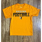Regina Football Tee--YOUTH--Yellow