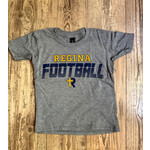 Regina Football Tee--YOUTH--Grey