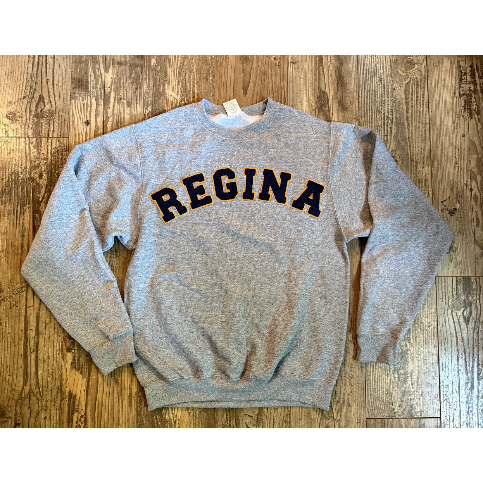 Grey Letterman Sweatshirt--Adult