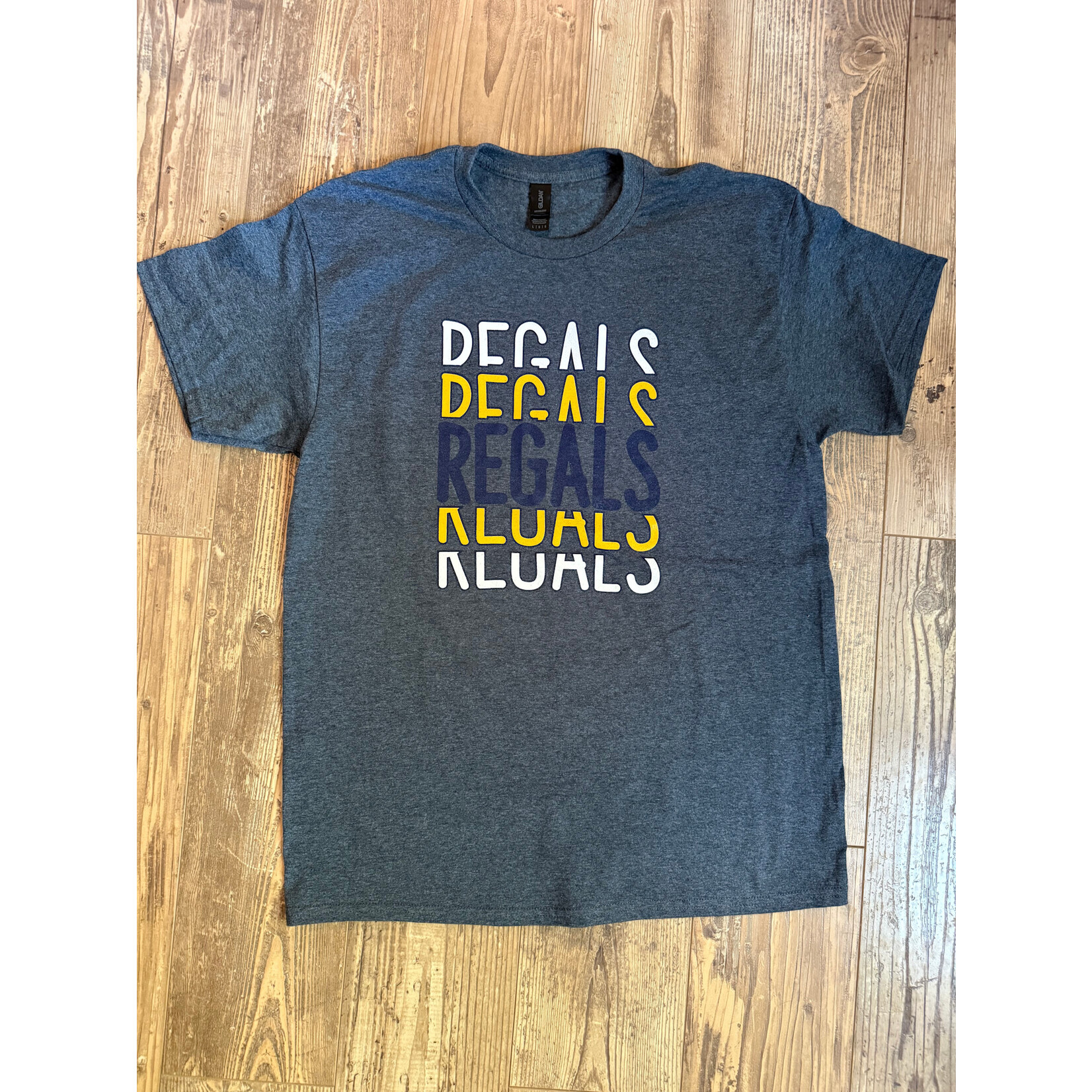 Heathered Navy Gildan RegalsX3
