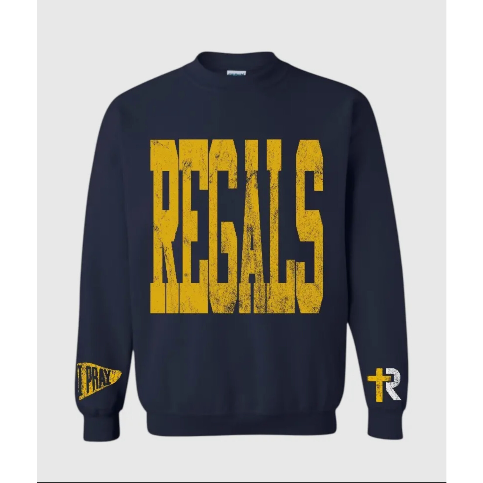 YOU PLAY, I PRAY Sliced Sweatshirt