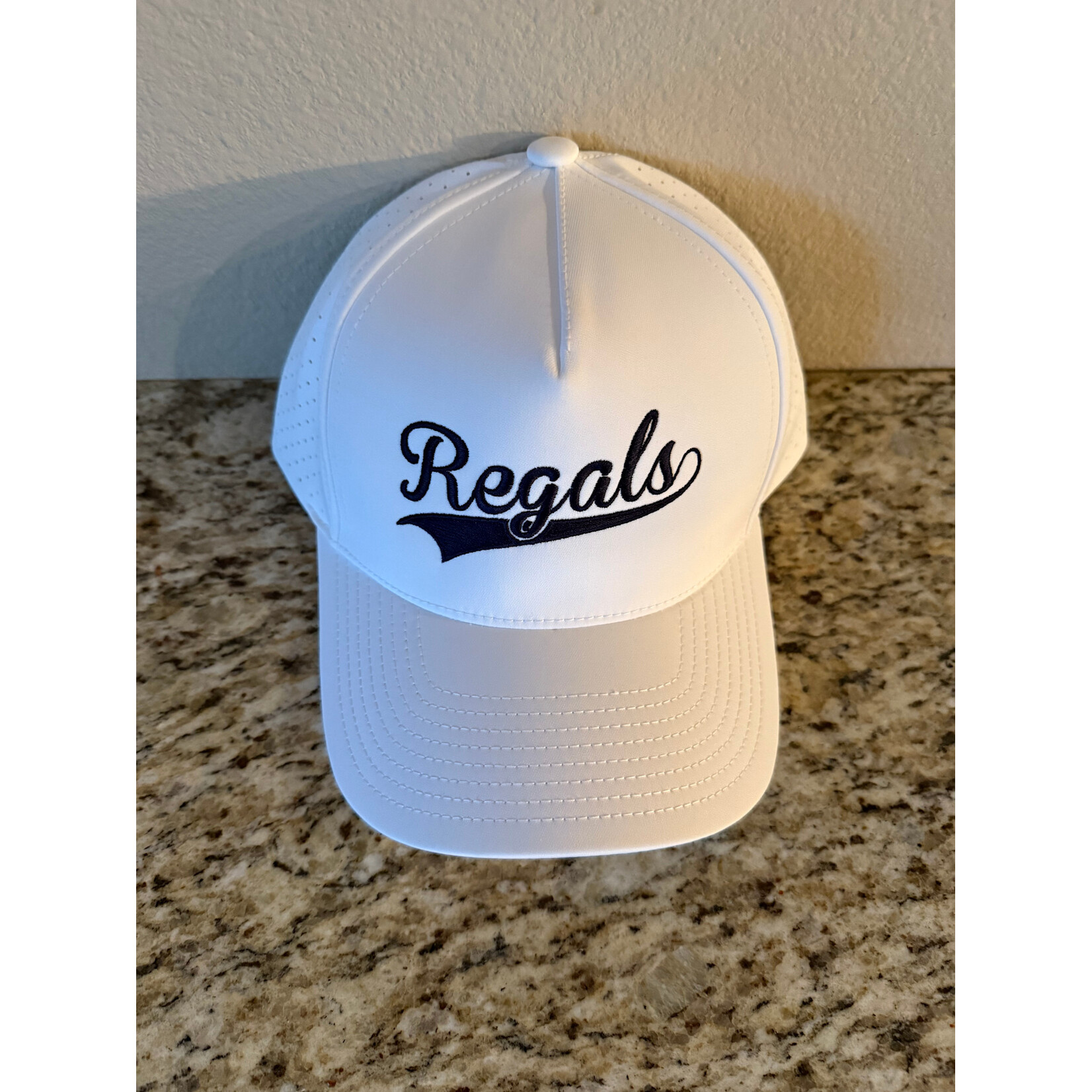 Trucker Hat--White with REGINA Script