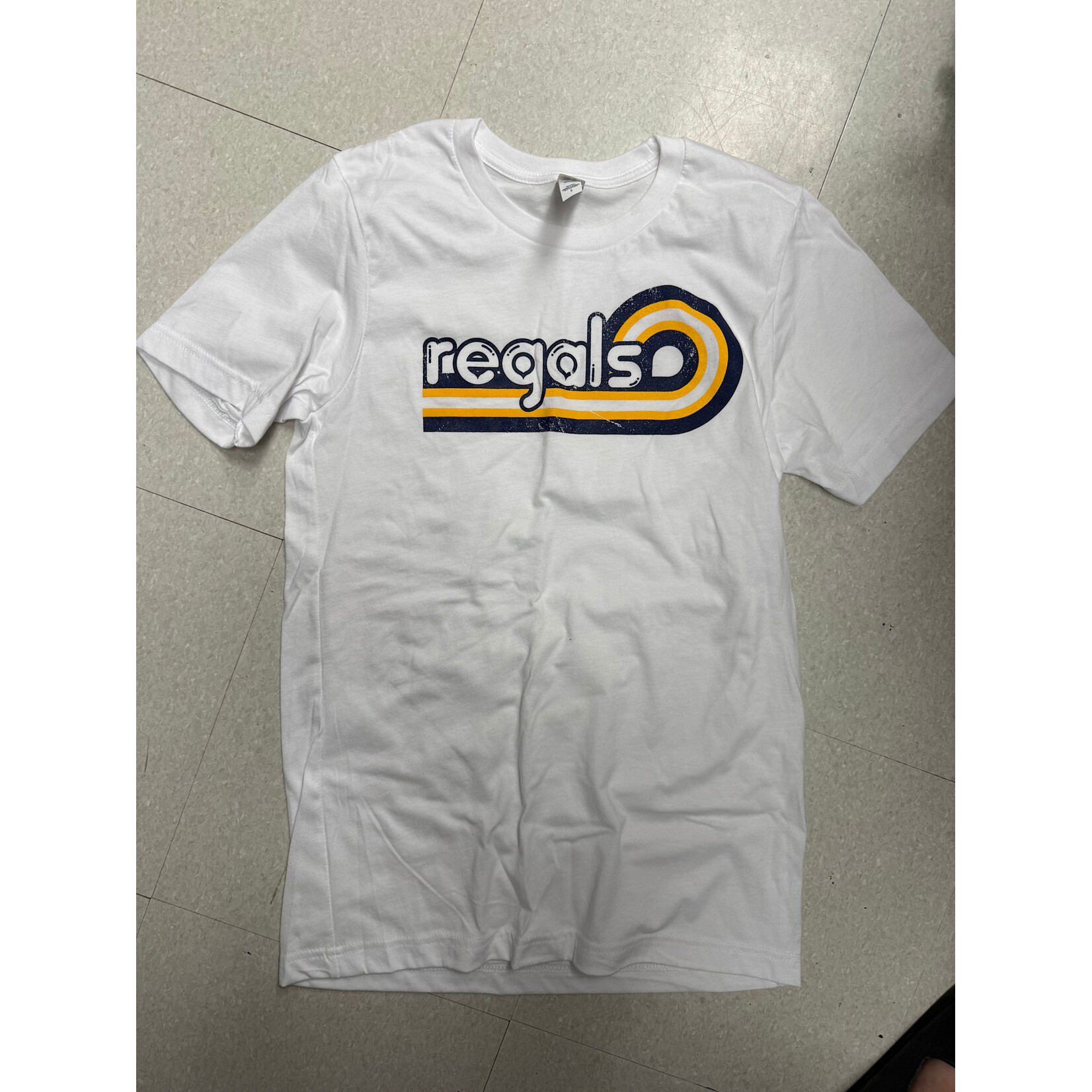 Bella Triblend Tee--Unisex- White REGAL SWIRL