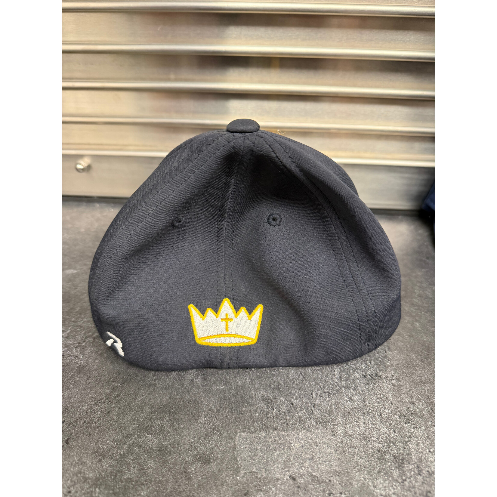 Baseball hat with R-Cross and Crown on back