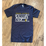 Bella Youth Triblend SS--Navy Regals Script