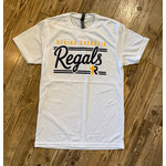 White Next Level Tee--Unisex- Regals Script