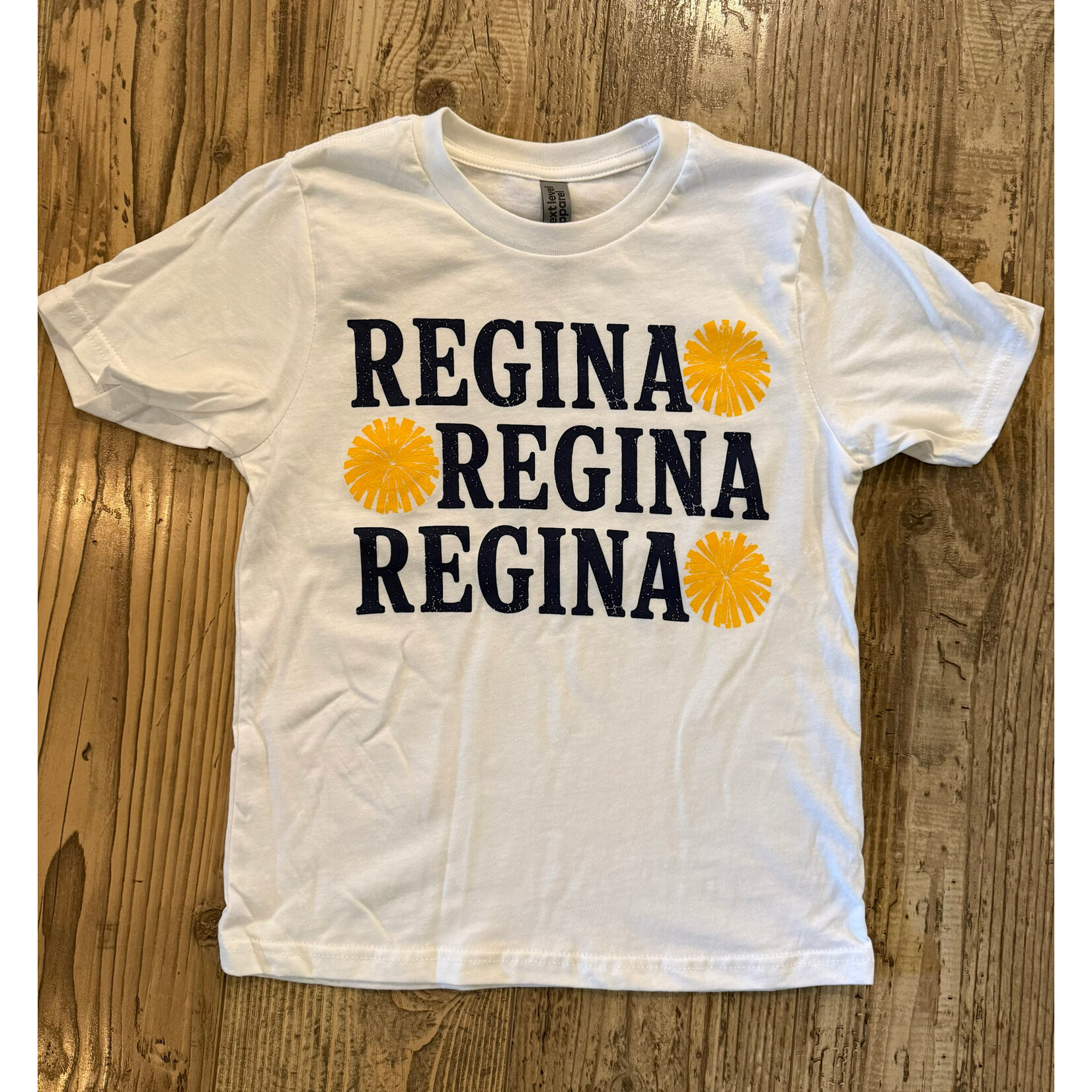 White Next Level Tee--Youth- Regals X3