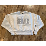 Next Level Crop Crew Sweatshirt--Bone