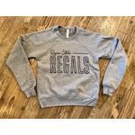 Youth Bella Crewneck Sweatshirt--Gray