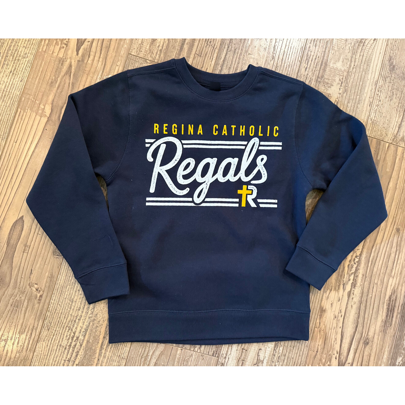 Youth District Crewneck Sweatshirt--Navy