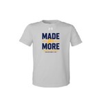 Youth UA Team Tech SS--Mod Gray--Made for More