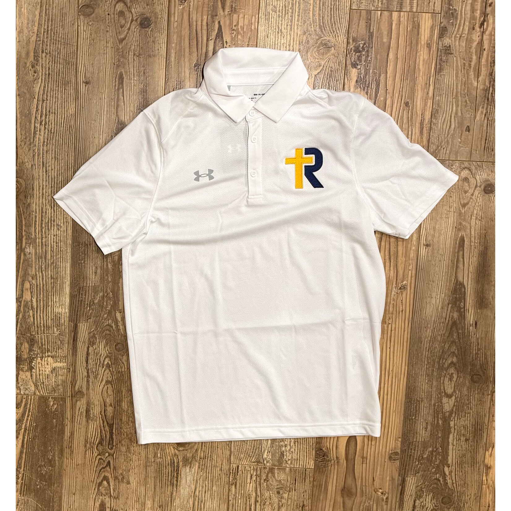 UA Team Tech Polo--White