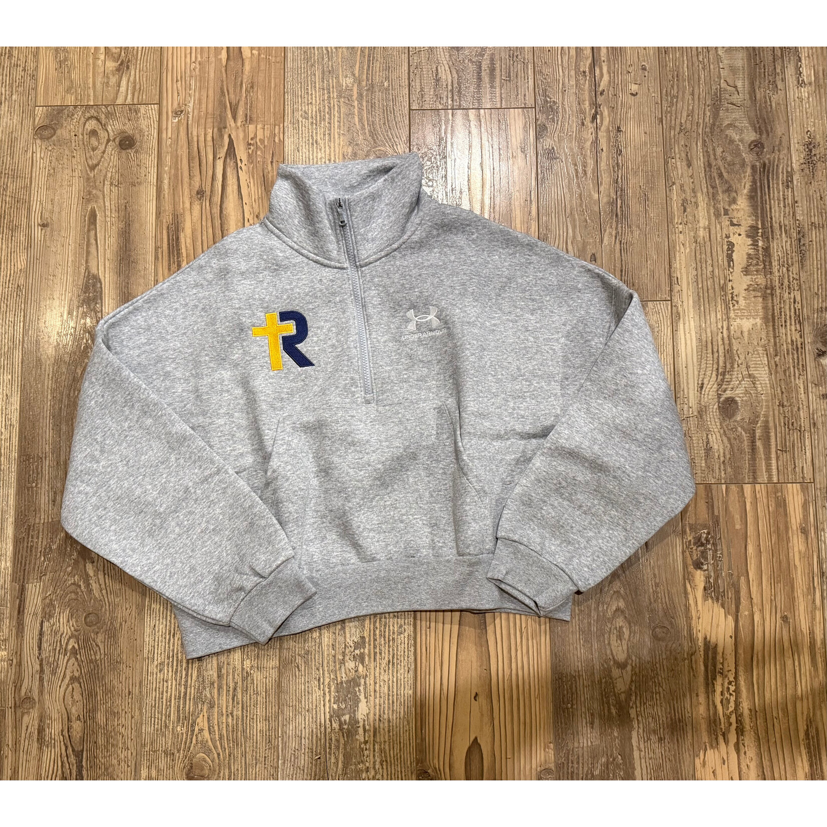 Under Armour Women's UA 1/2 Zip--Gray