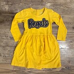 Regina Youth Dress--Yellow REGALS Outline