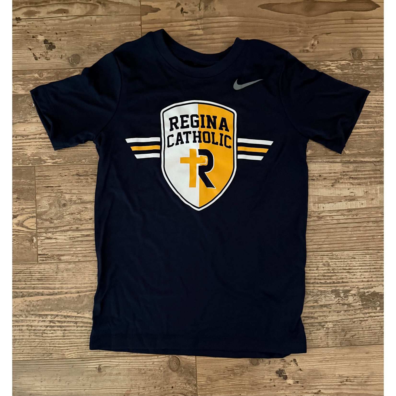 Nike Legend SS--Youth Navy--Crest