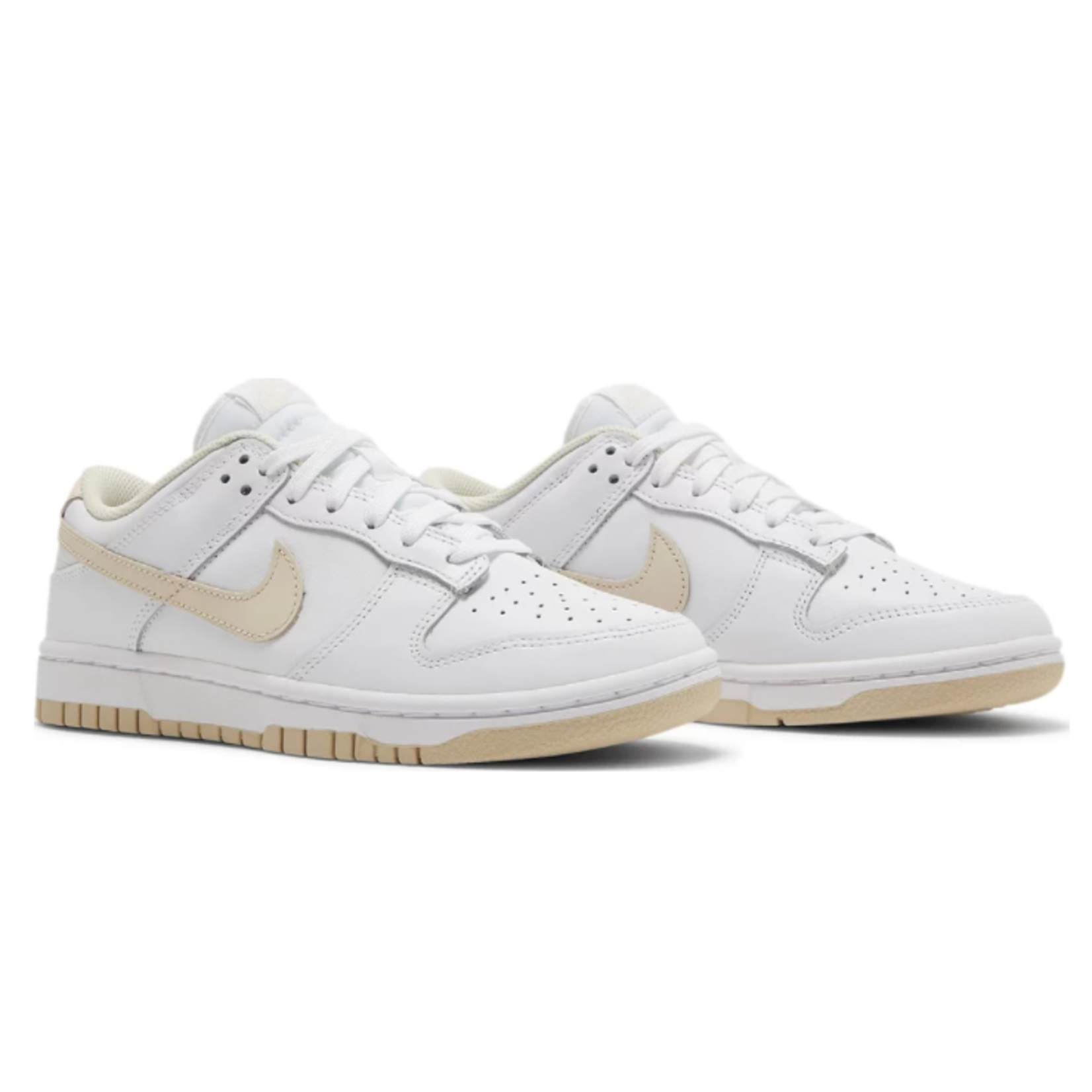 dunk low pearl white