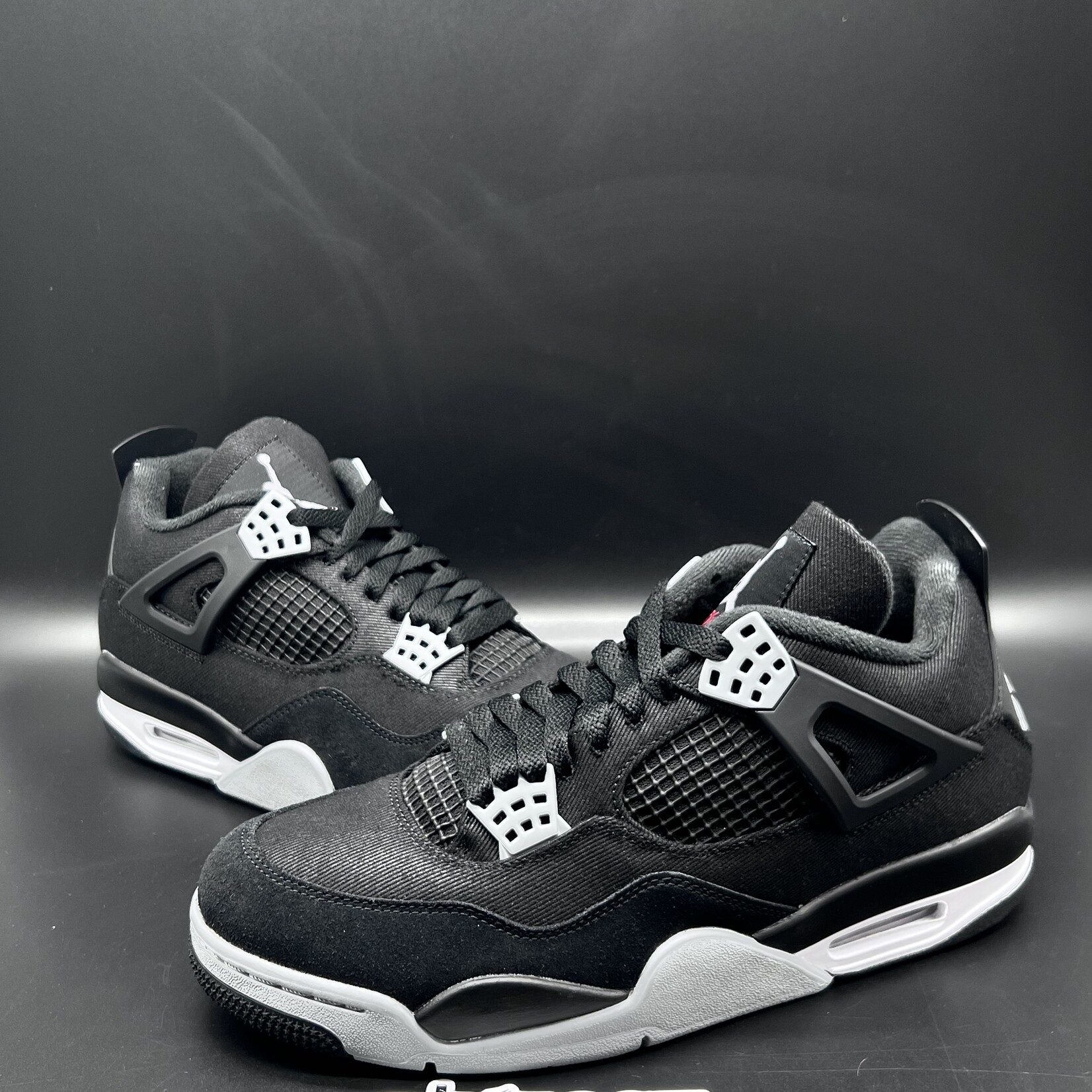 Jordan 4 Retro Black Canvas