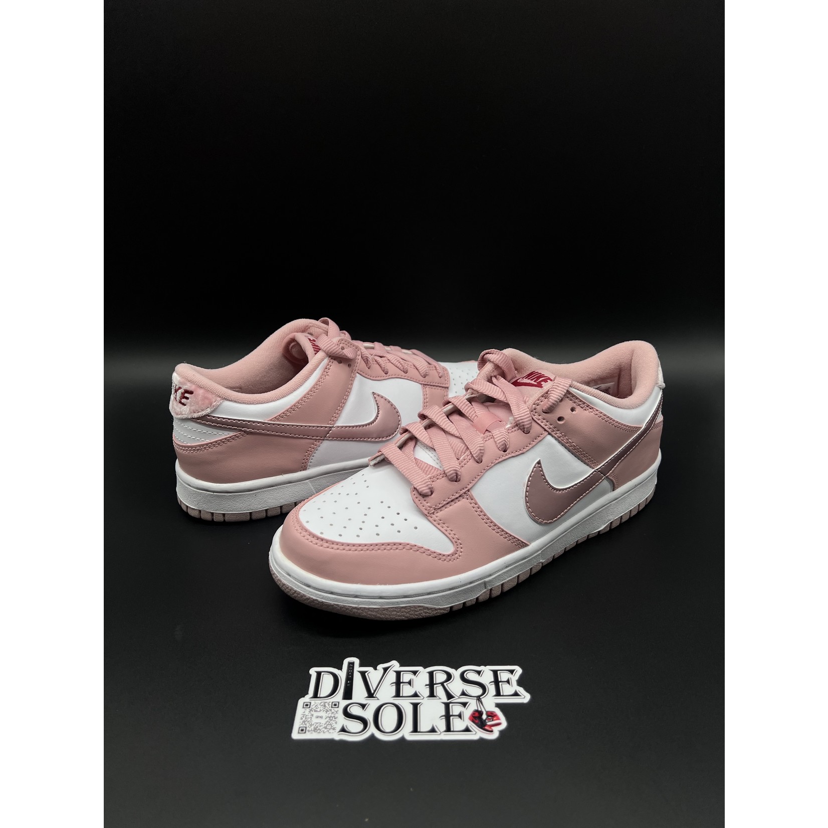 nike dunk low pink velvet womens