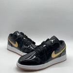 Jordan 1 Low Black Gold Patent