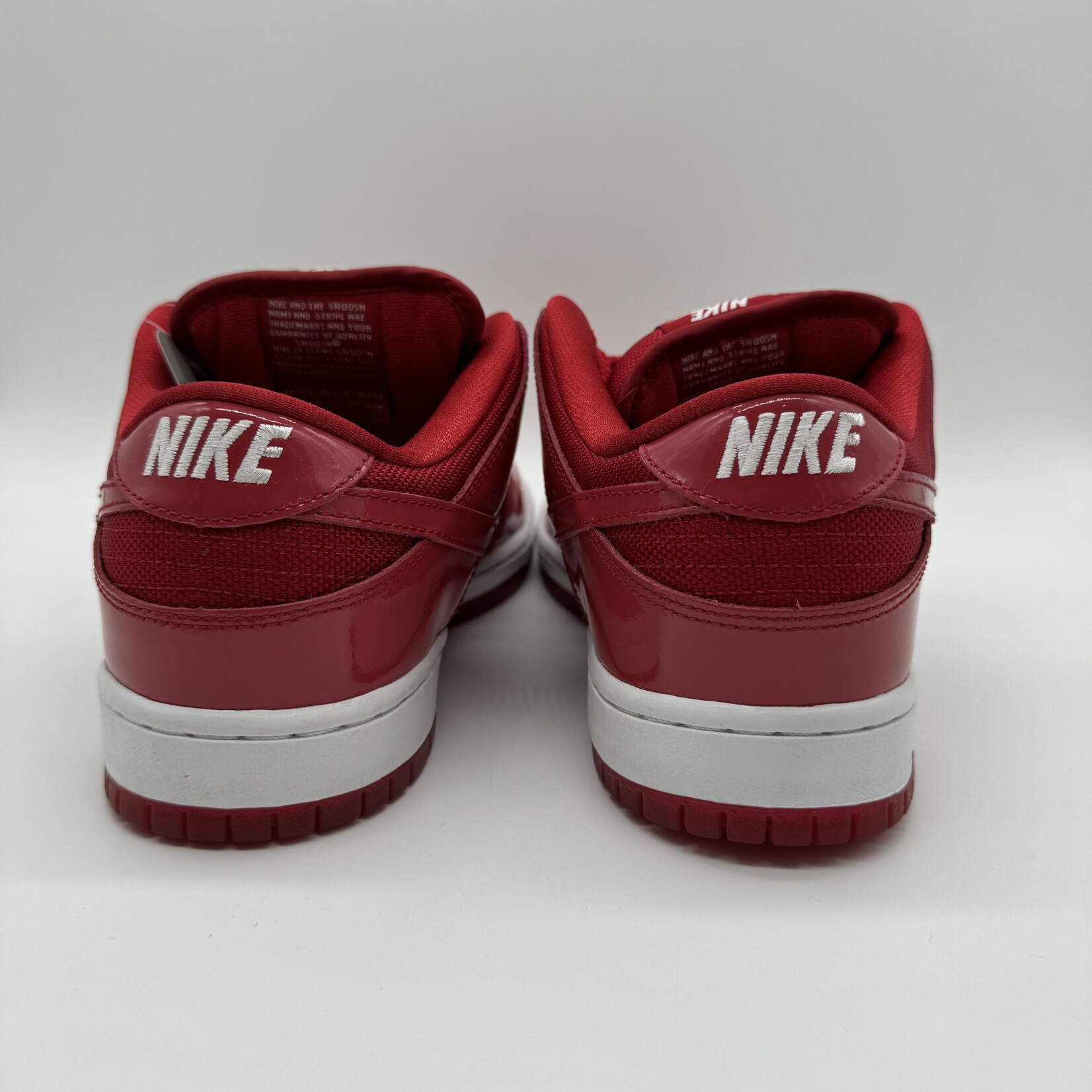 Nike SB Dunk Low Red Patent Leather