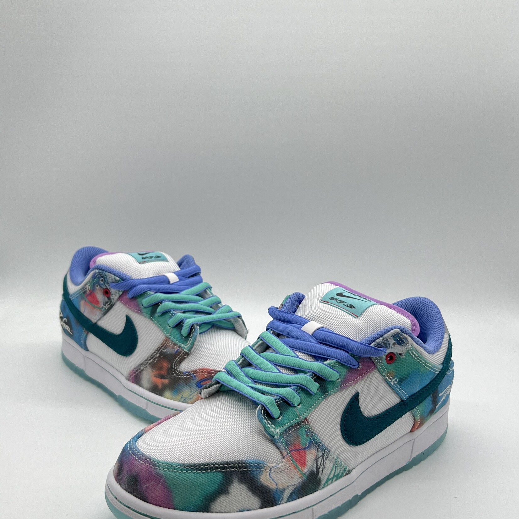 Nike SB Dunk Low Futura Laboratories Bleached Aqua