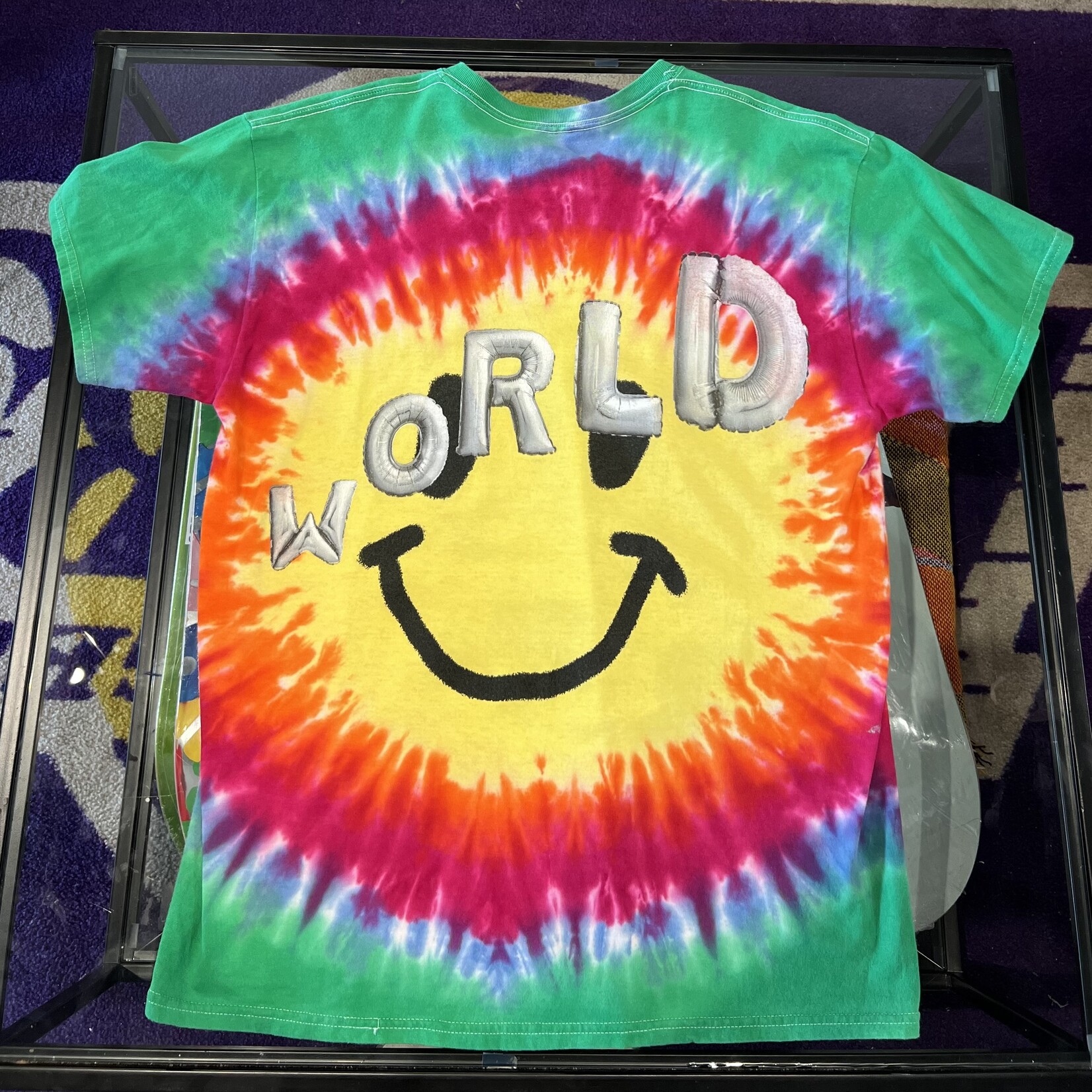 Travis Scott Astroworld Smiley Tie Dye