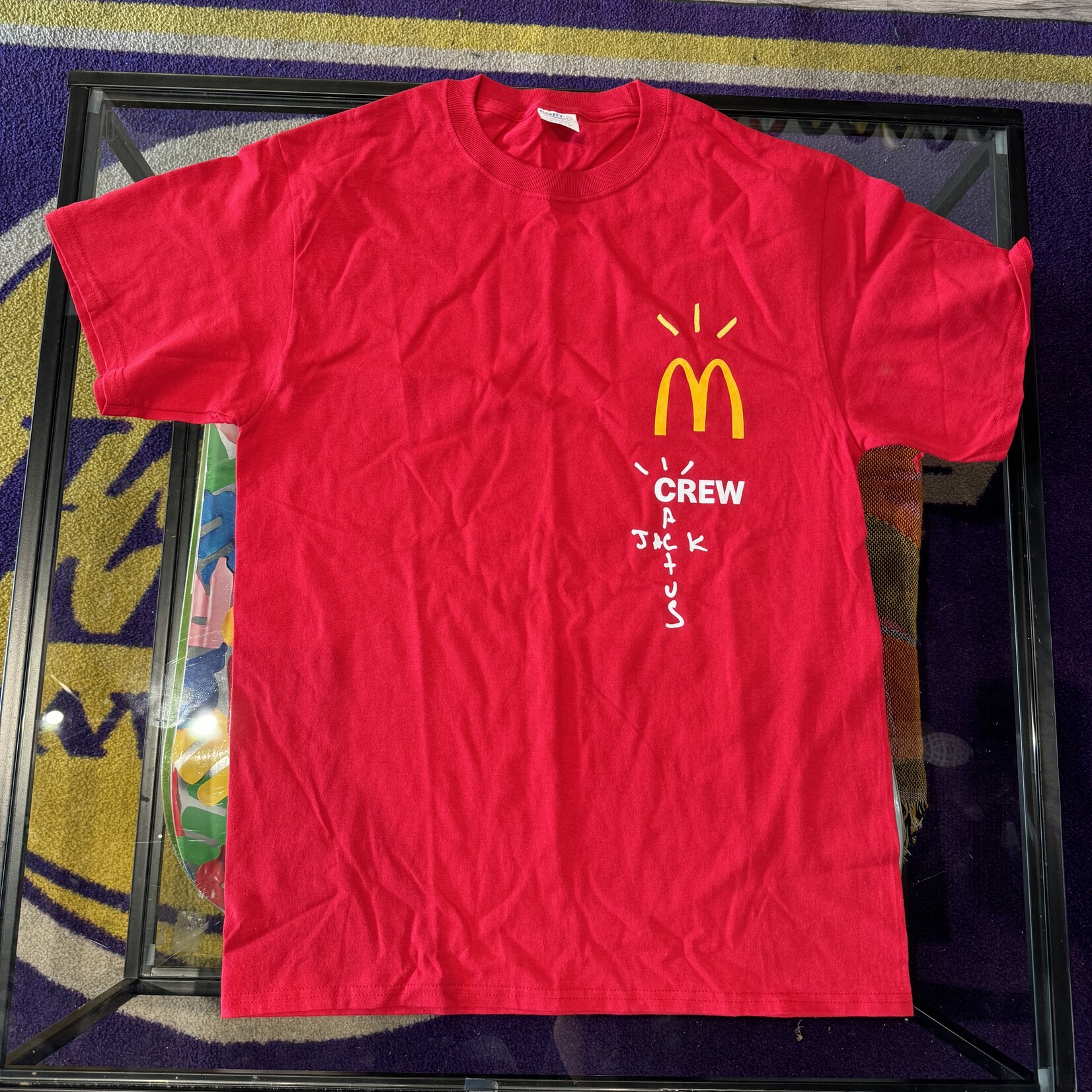 Travis Scott X McDonald's Crew Tee