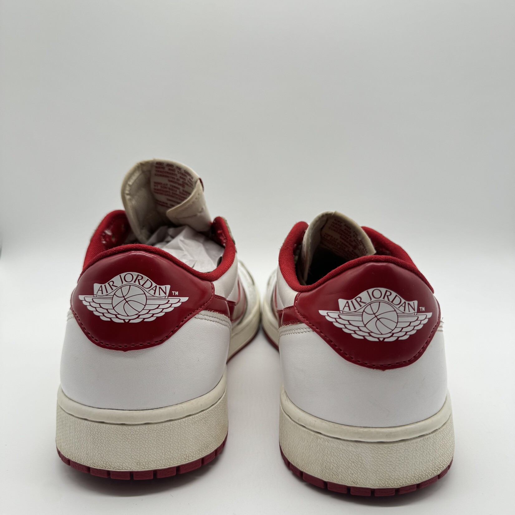 Jordan 1 Retro Low White Varsity Red