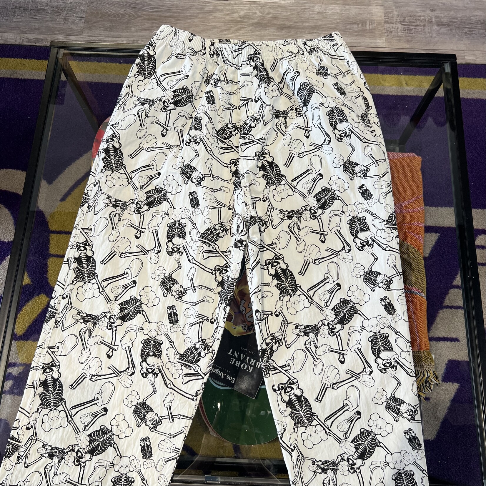 Kaws x Infinite Archive Skeleton Pattern Pajama Set