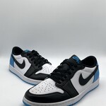 Jordan 1 Retro Low OG Black Dark Powder Blue
