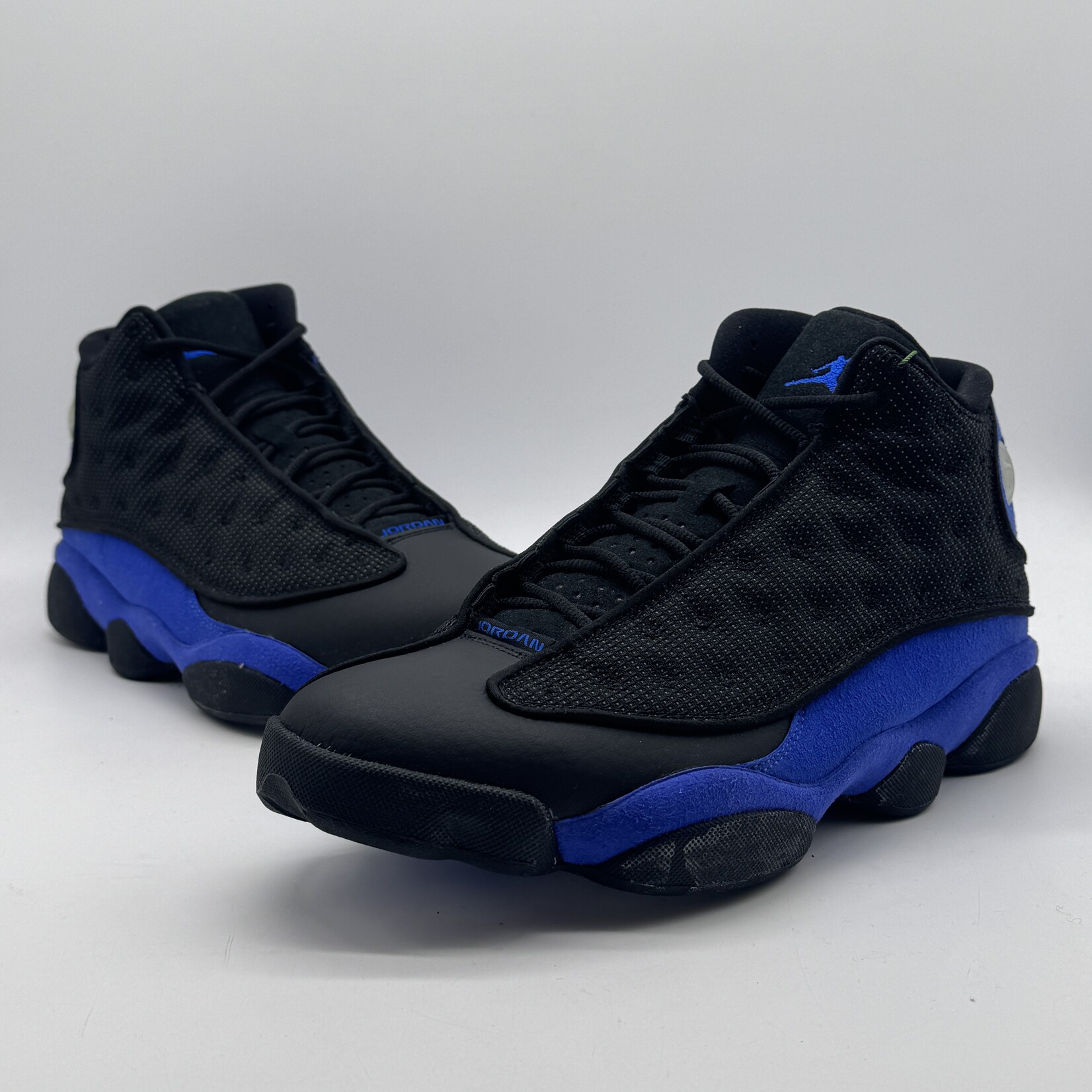 jordan men 13 retro black hyper royal