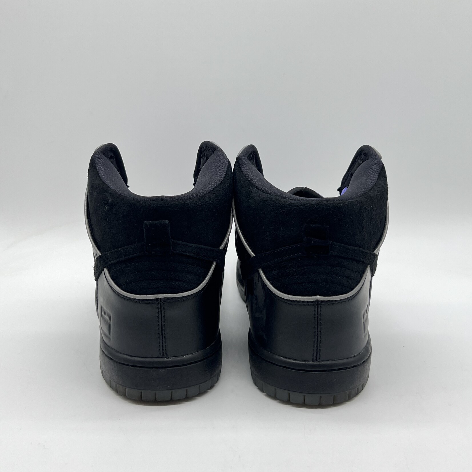 Nike SB Dunk High Black Purple Box