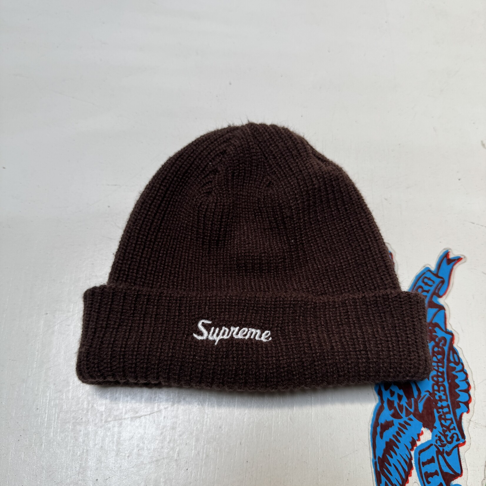 SUPREME BEANIE BROWN