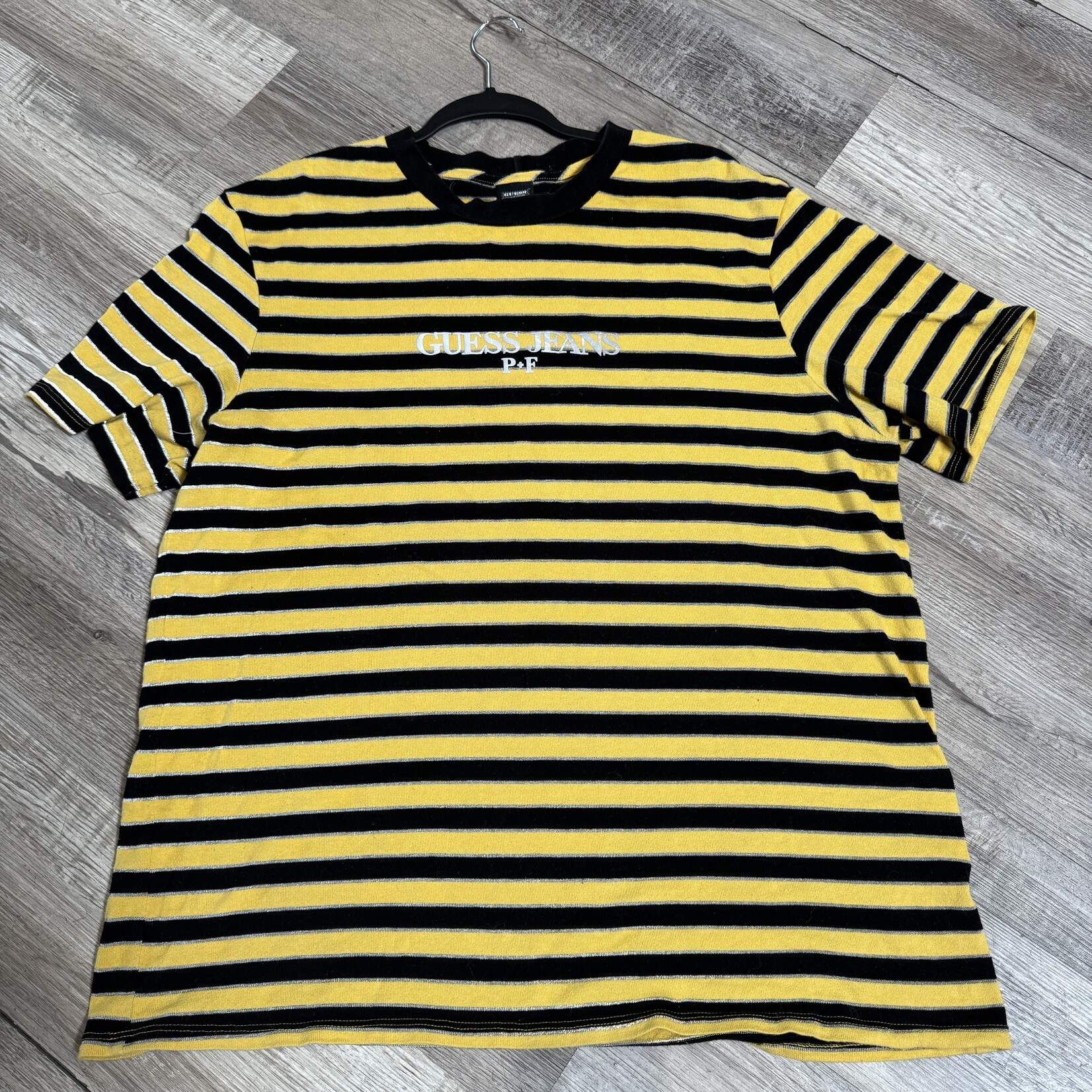 GUESS X PALACE FACES STRIPE TEE