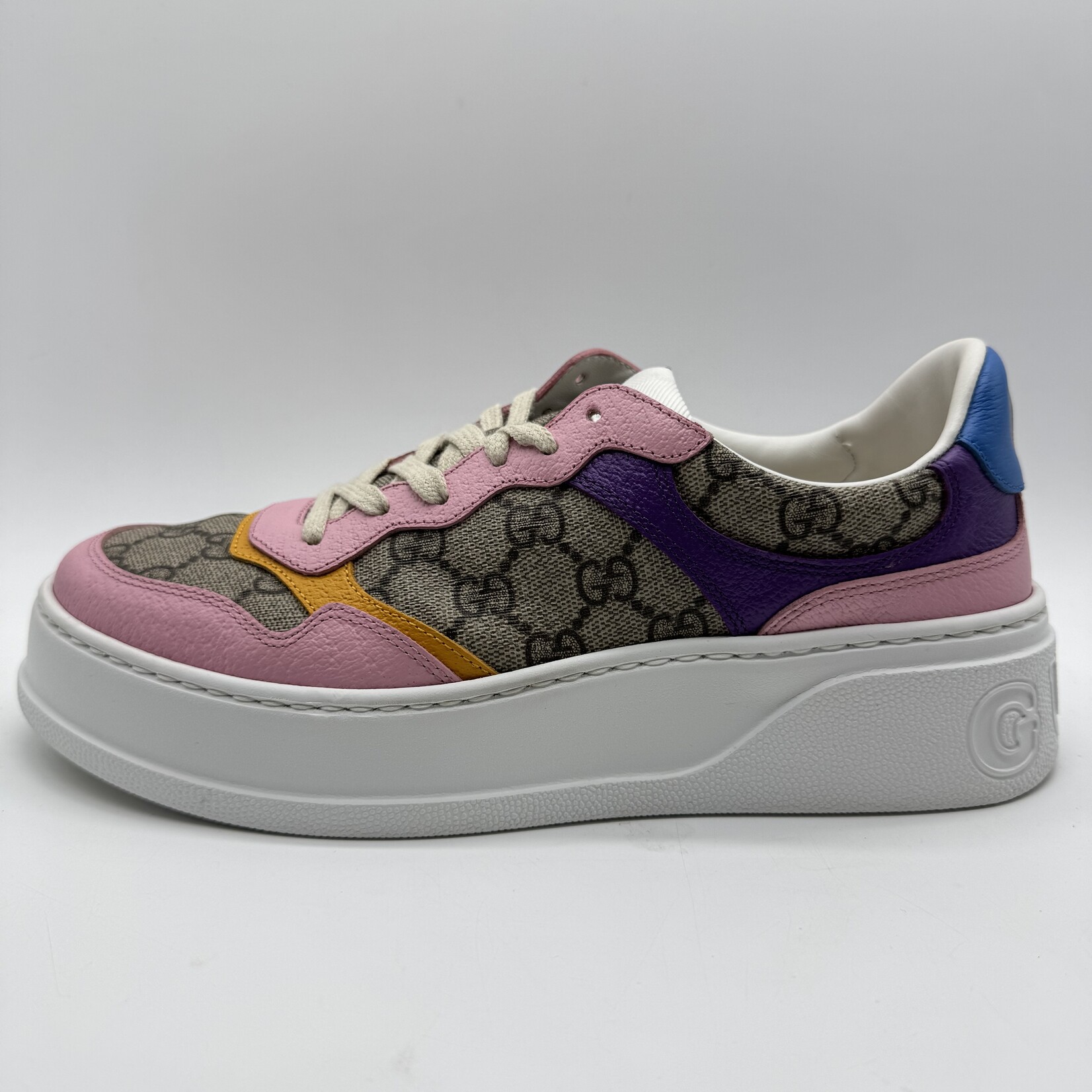 Gucci GG Sneaker Beige Multi Monogram (Women's)