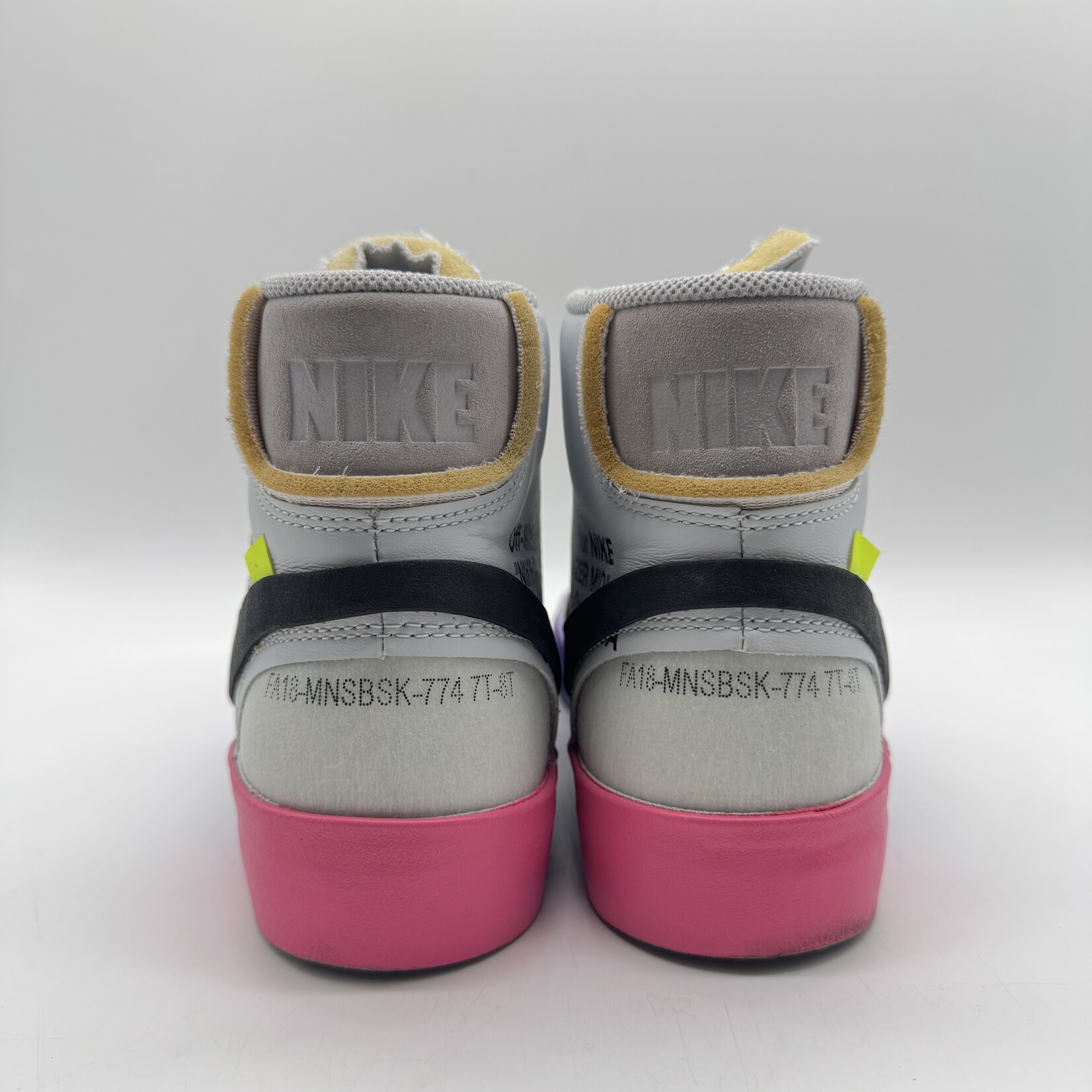 Nike Blazer Mid Off-White Wolf Grey Serena Queen