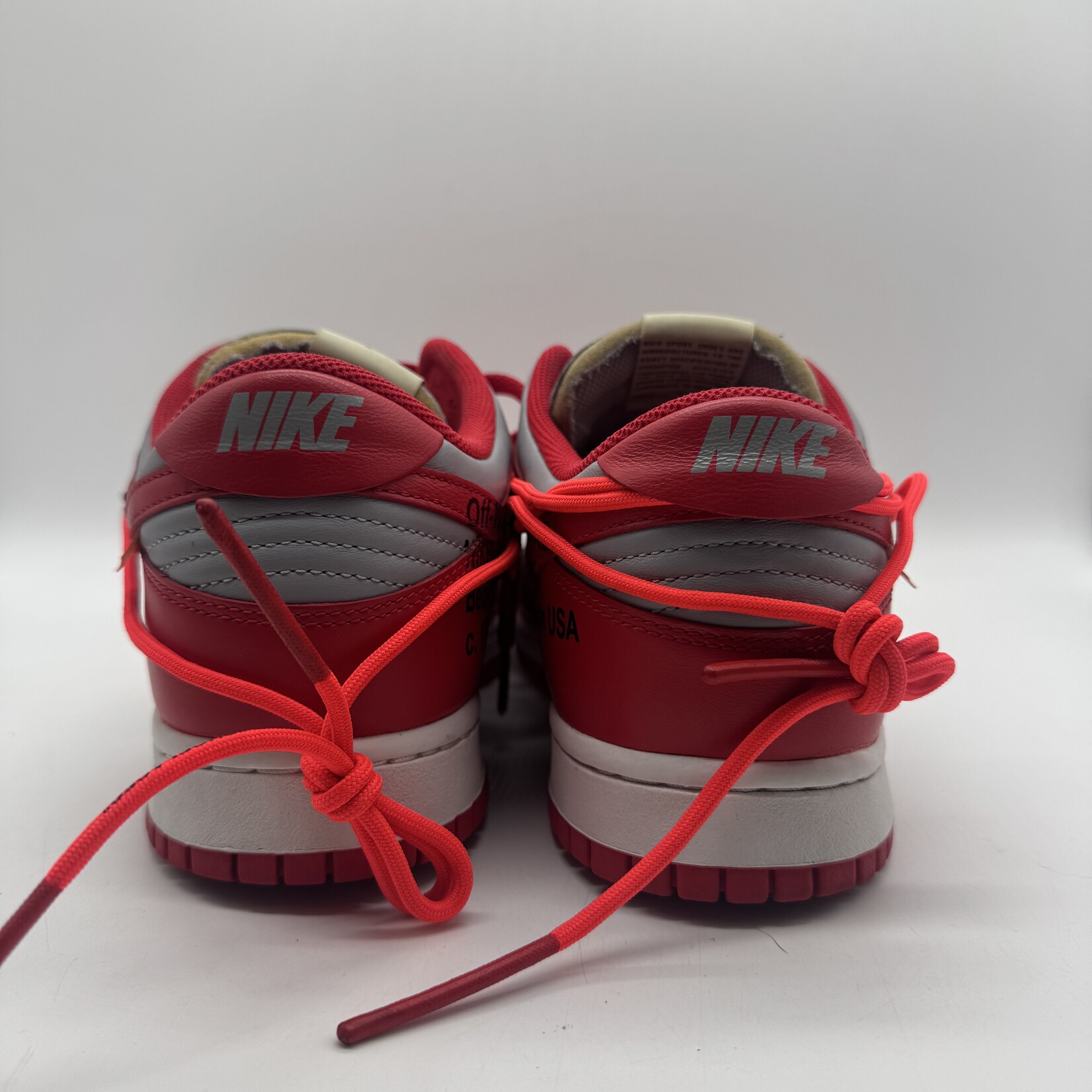 Nike Dunk Low Off-White University Red