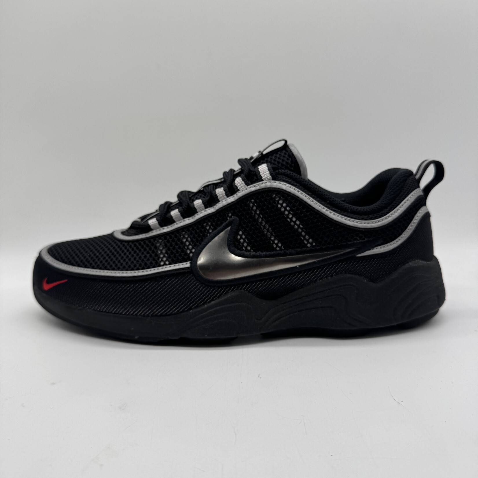 Nike Air Zoom Spiridon Black Metallic Silver