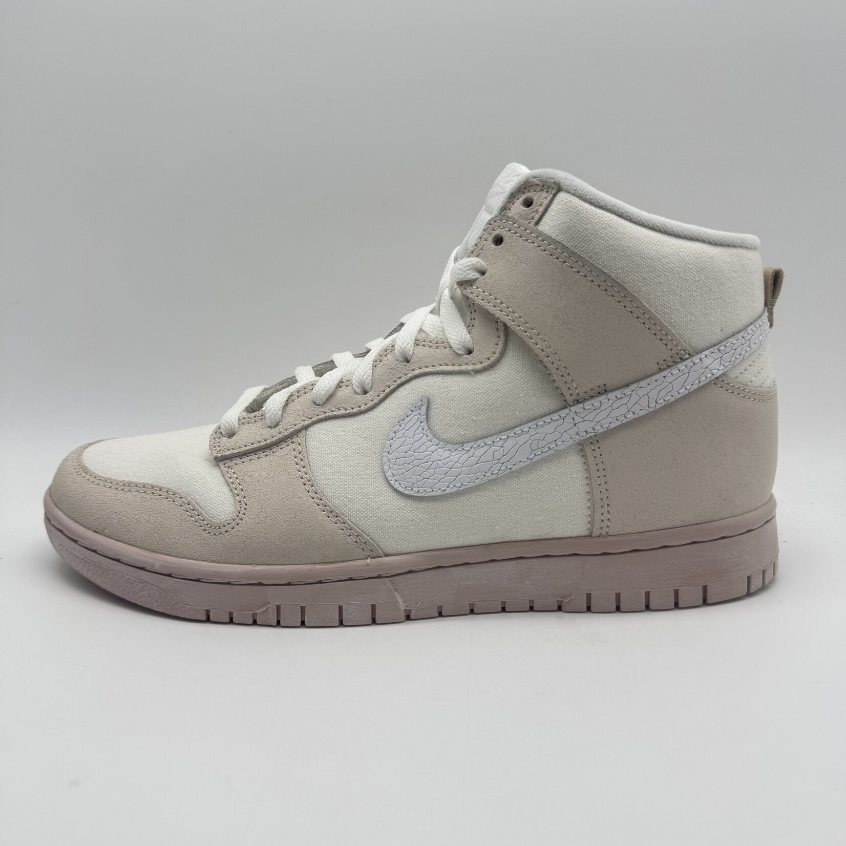 Nike Dunk High Retro PRM Cracked Leather Swoosh