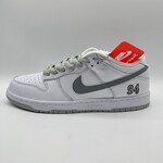 Nike SB Dunk Low Supreme 94 White Metallic Silver