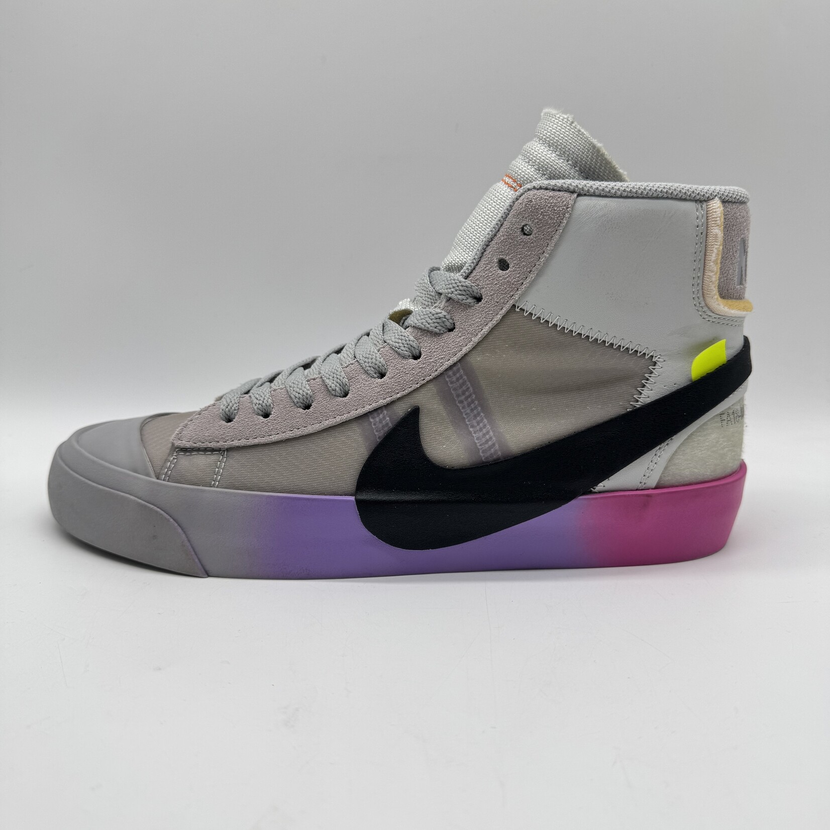 Nike Blazer Mid Off-White Wolf Grey Serena Queen