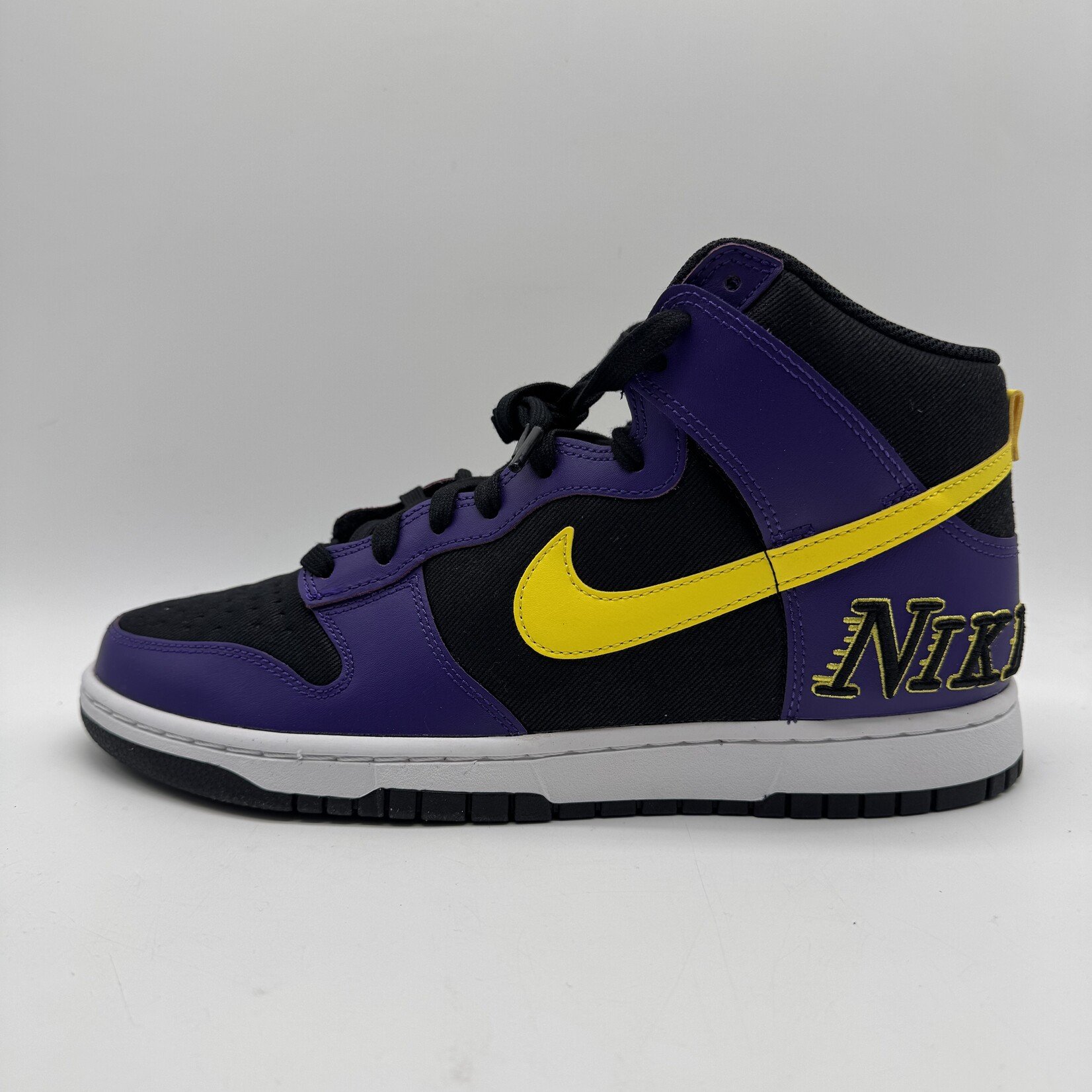 Nike Dunk High EMB Lakers
