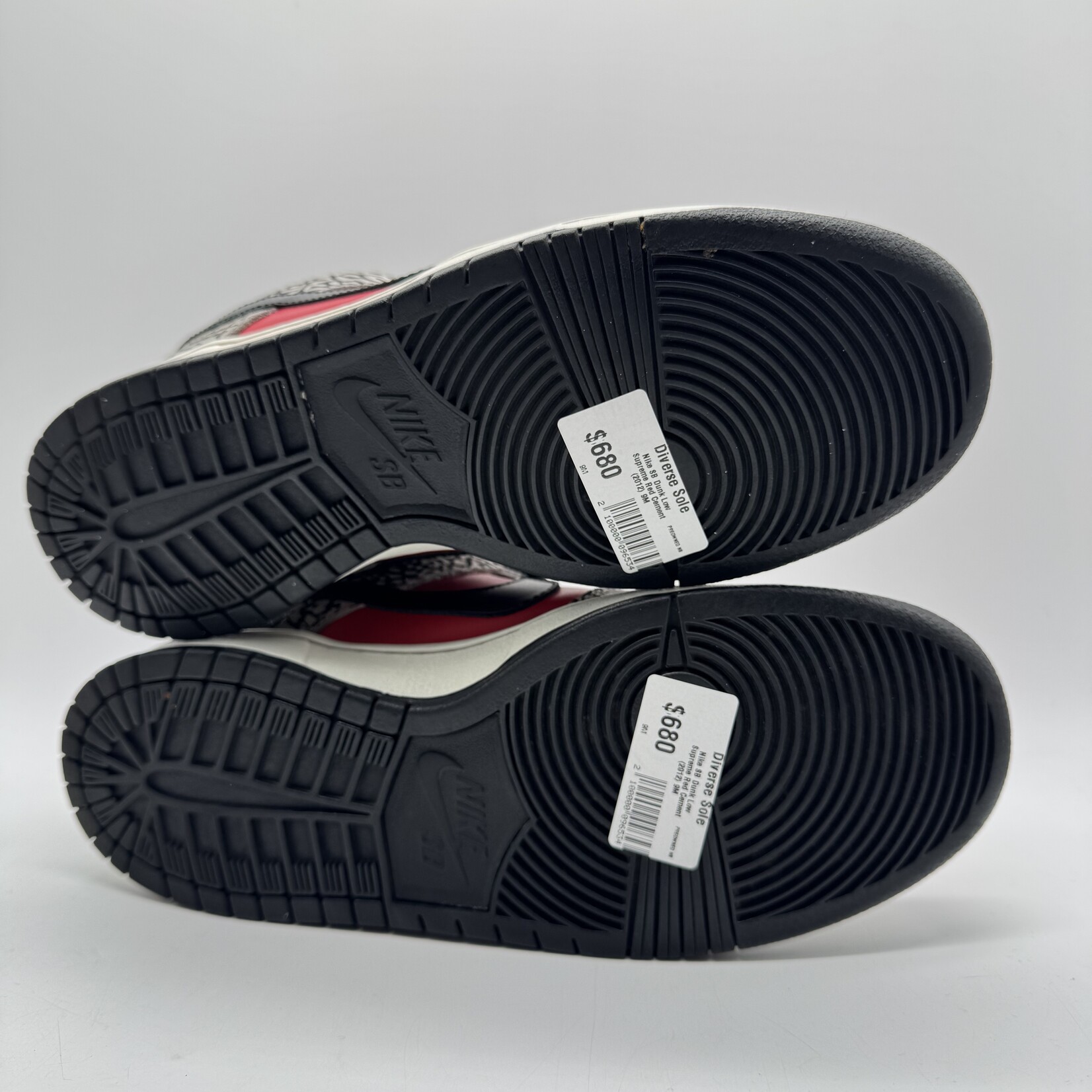 Nike SB Dunk Low Supreme Red Cement (2012)