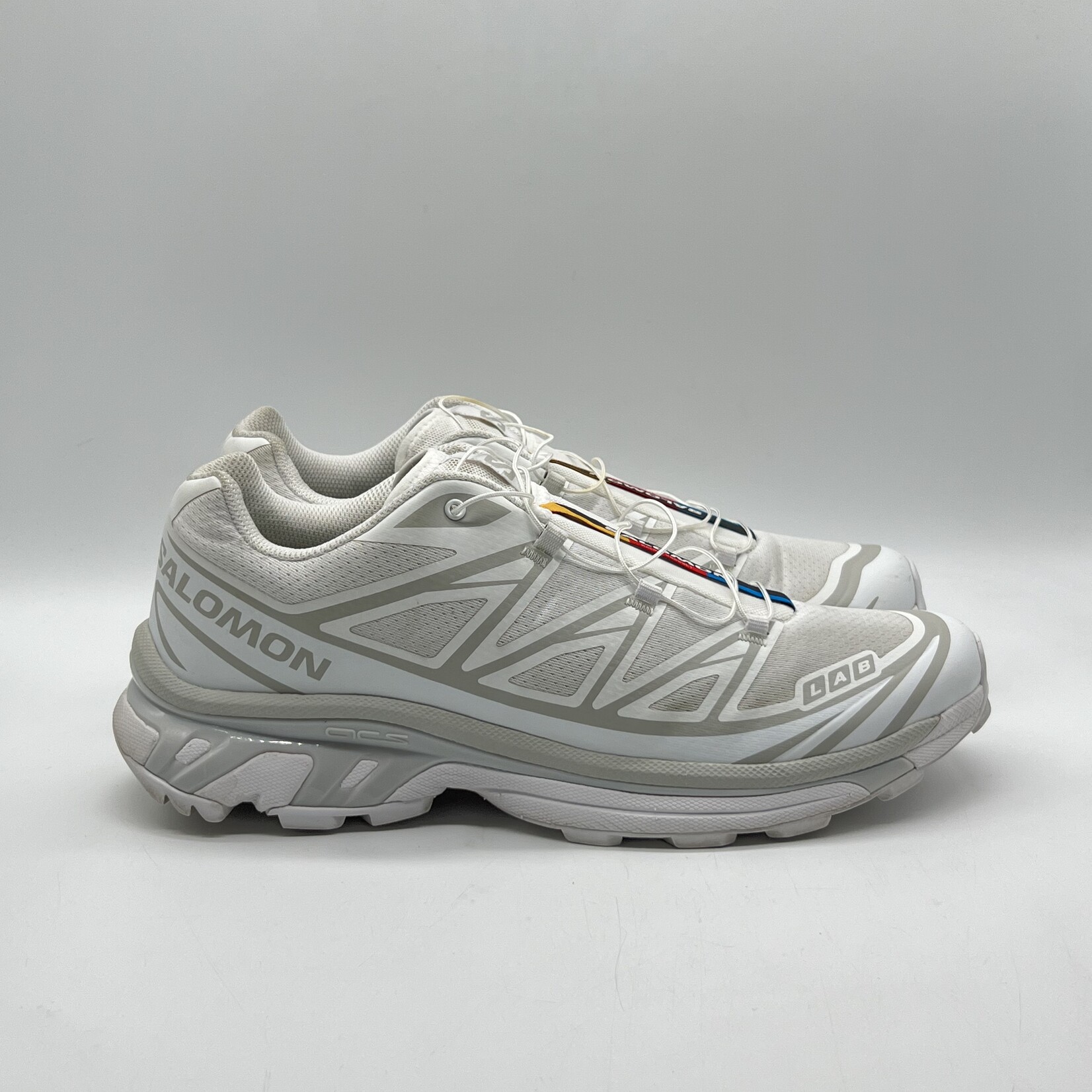Salomon XT-6 White Lunar Rock