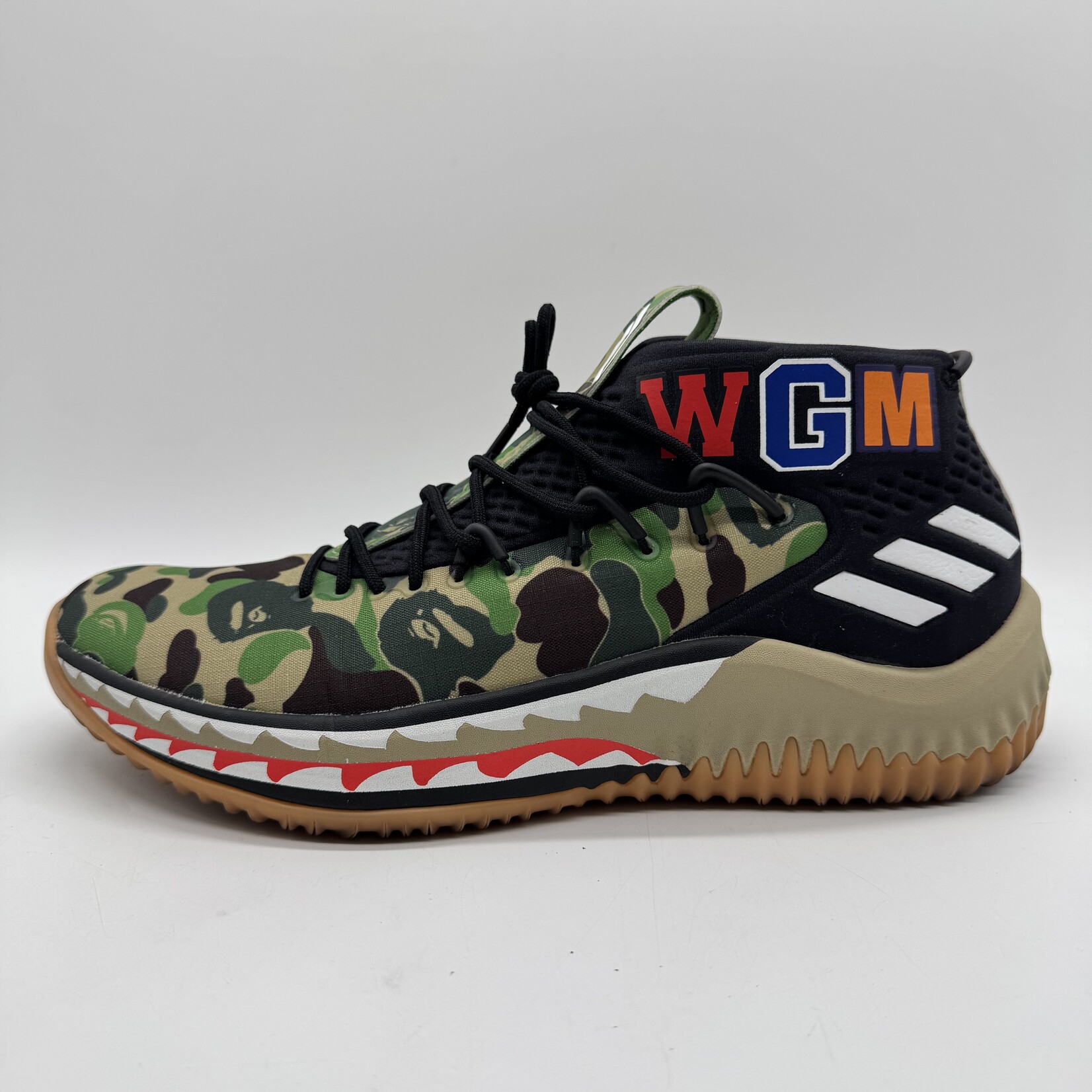adidas Dame 4 A Bathing Ape Camo