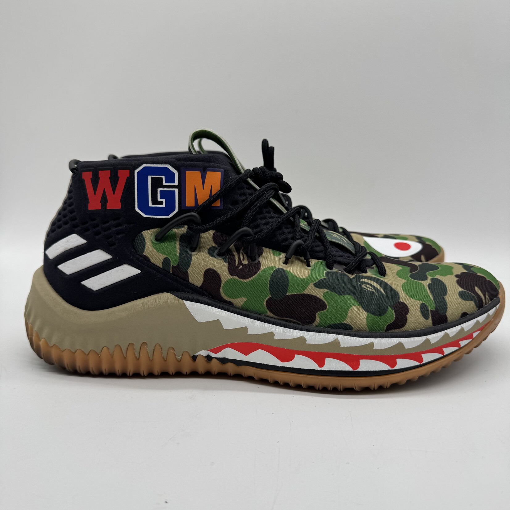 adidas Dame 4 A Bathing Ape Camo