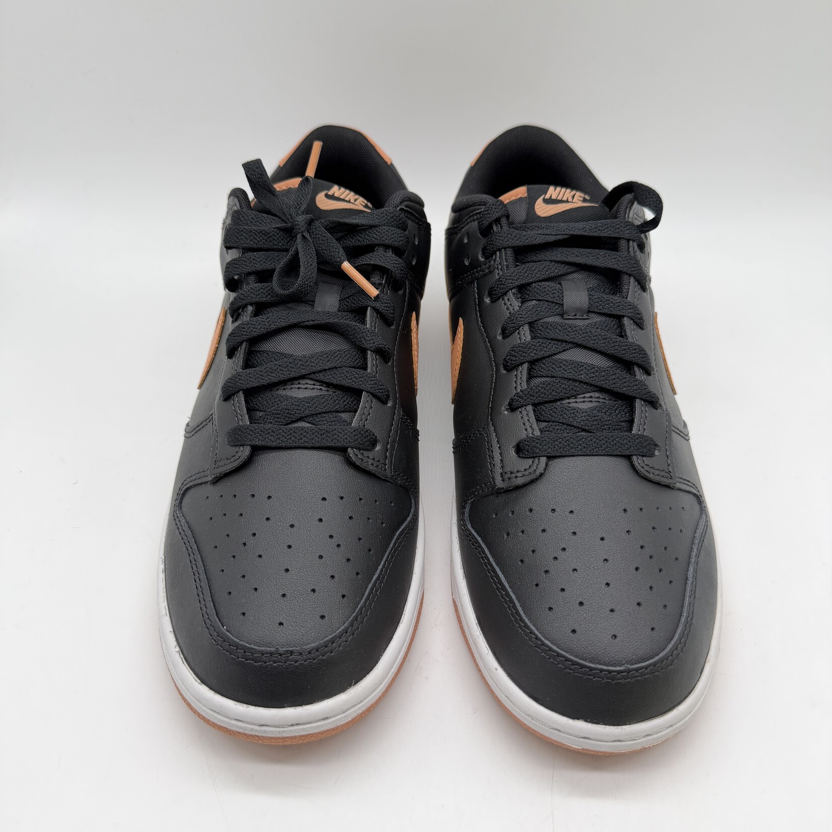 Nike Dunk Low Black Amber Brown