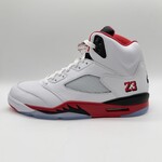 Jordan 5 Retro Fire Red Black Tongue (2025)
