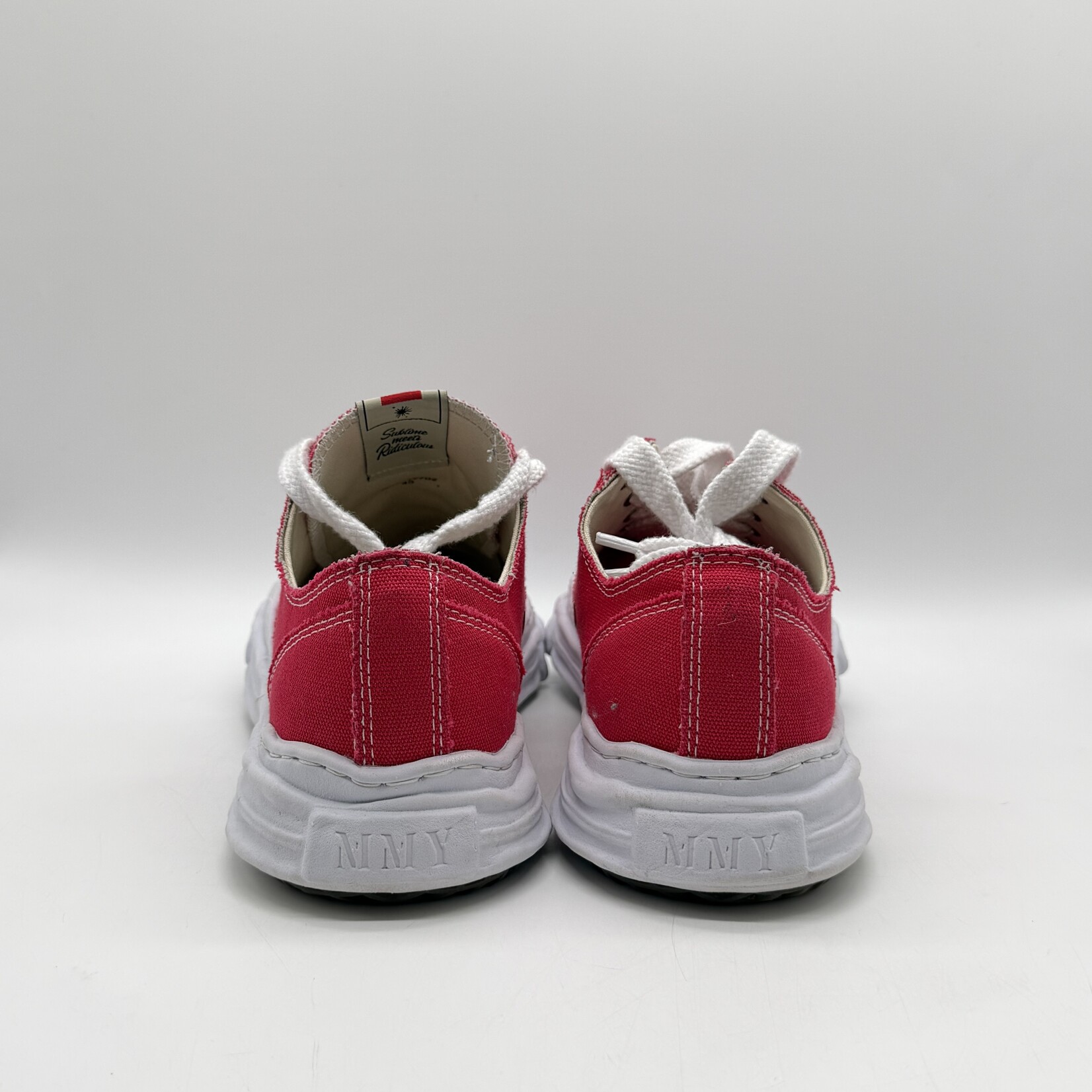 Maison Mihara Yasuhiro Peterson OG Sole Canvas Low Red