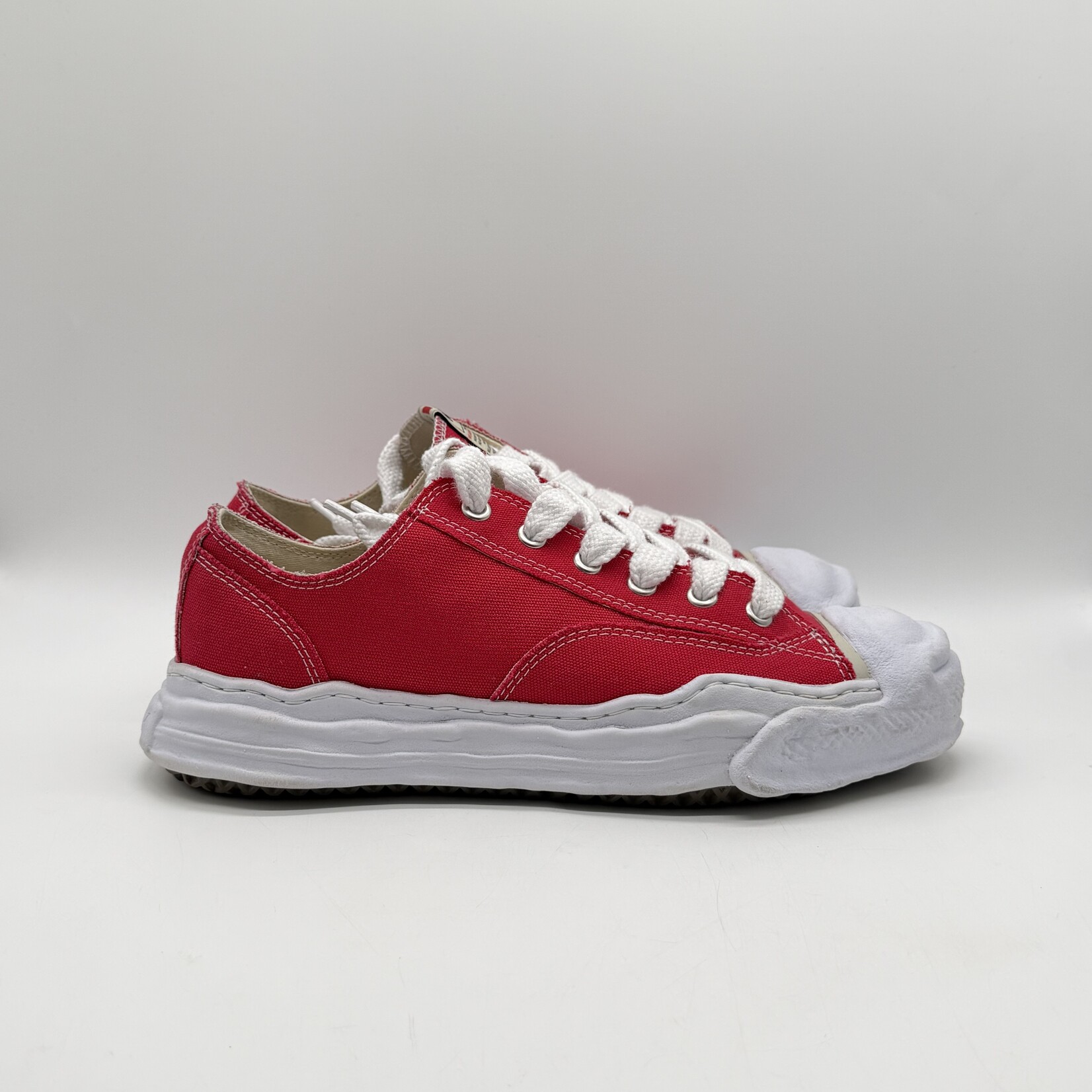 Maison Mihara Yasuhiro Peterson OG Sole Canvas Low Red